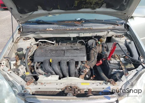 2003 Toyota Corolla Le z USA, uszkodzony, nr VIN JTDBR32EX30015439